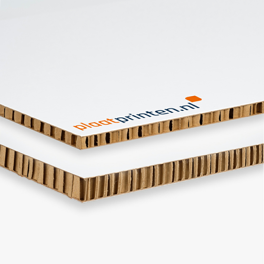 Honingraat karton blanco